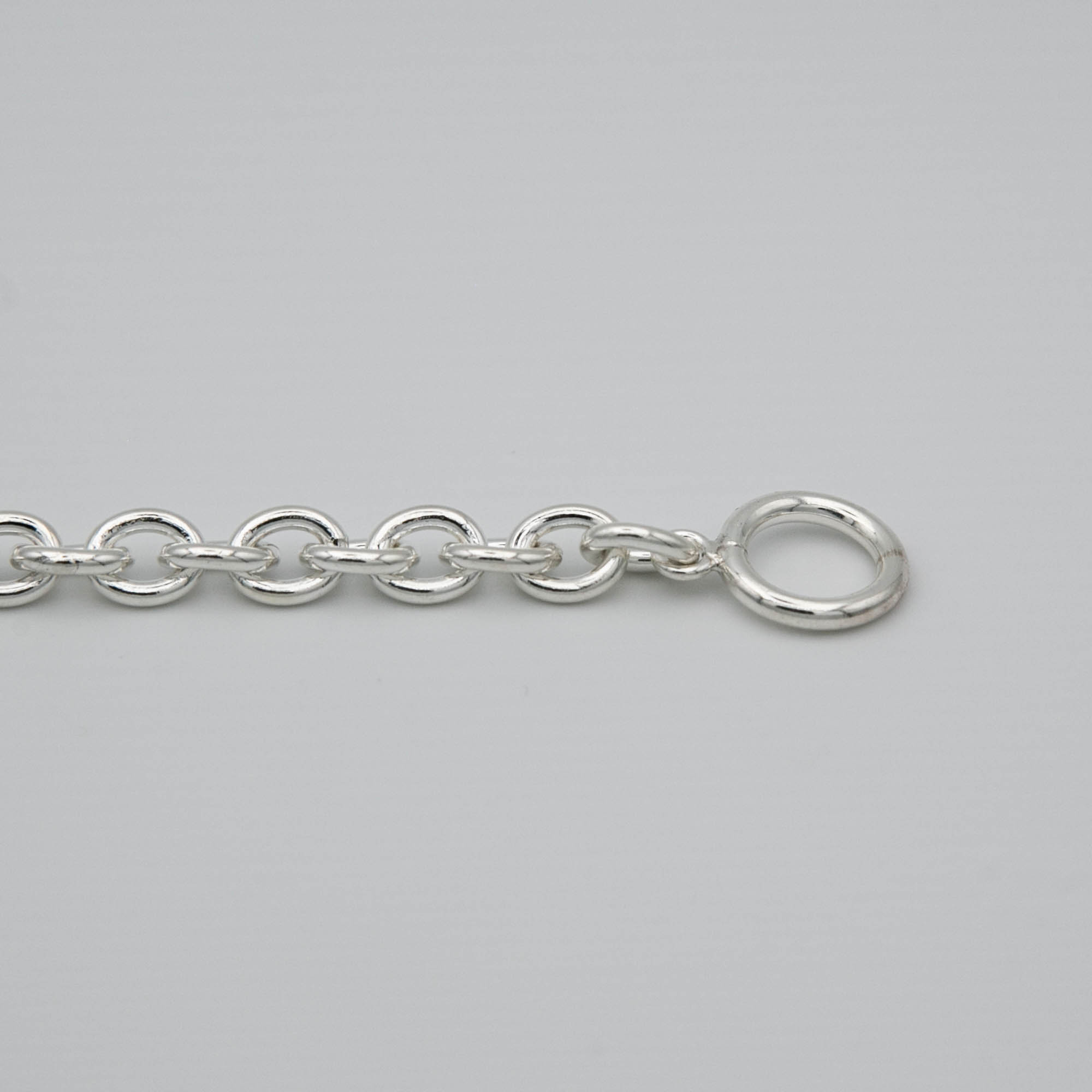 Bracelet - Gourmette - Bracelet grosse maille - Argent 925 - Bracelet 2 mailles – Image 4