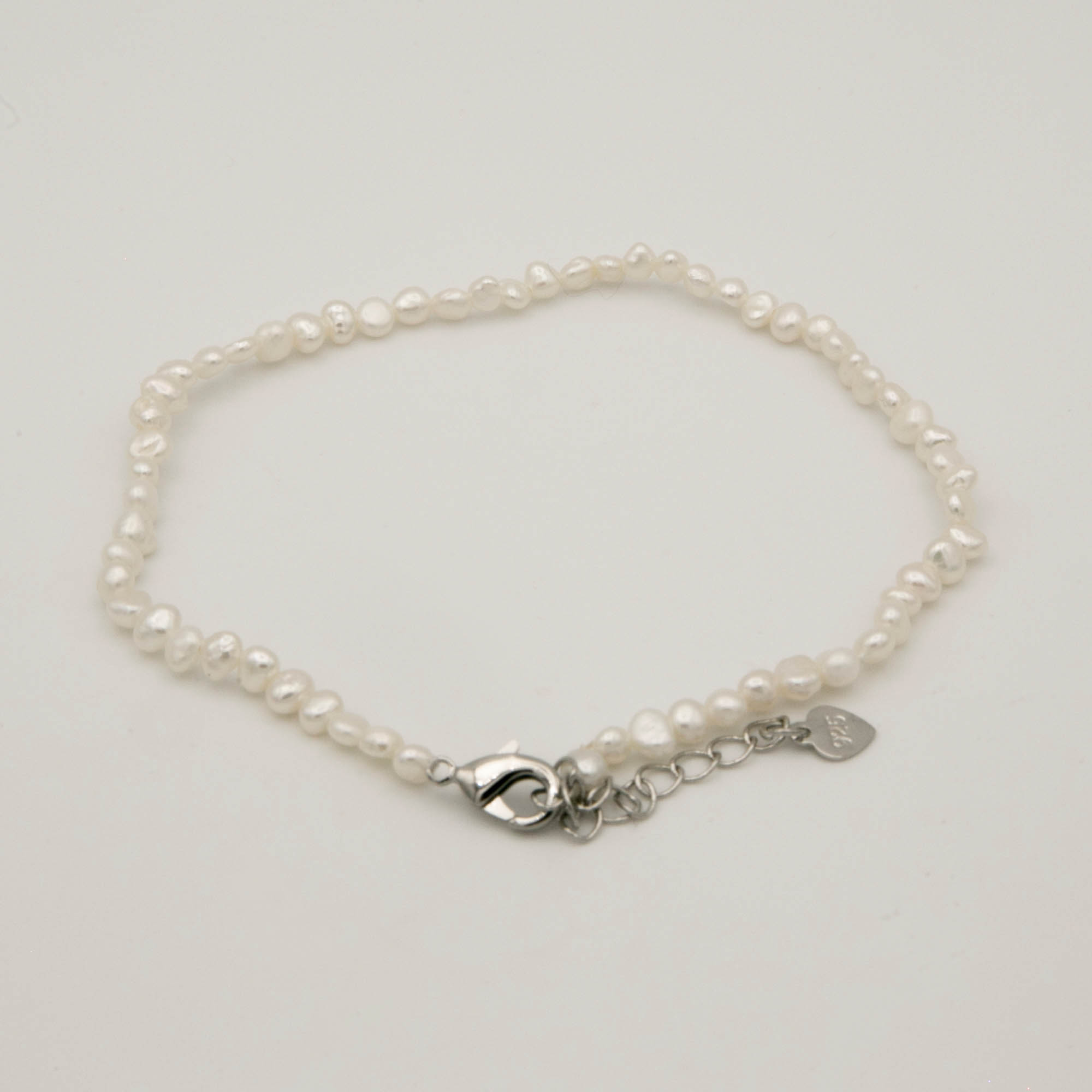 Bracelet de cheville - Chevillière - Perle baroque - Petite perle - – Image 2