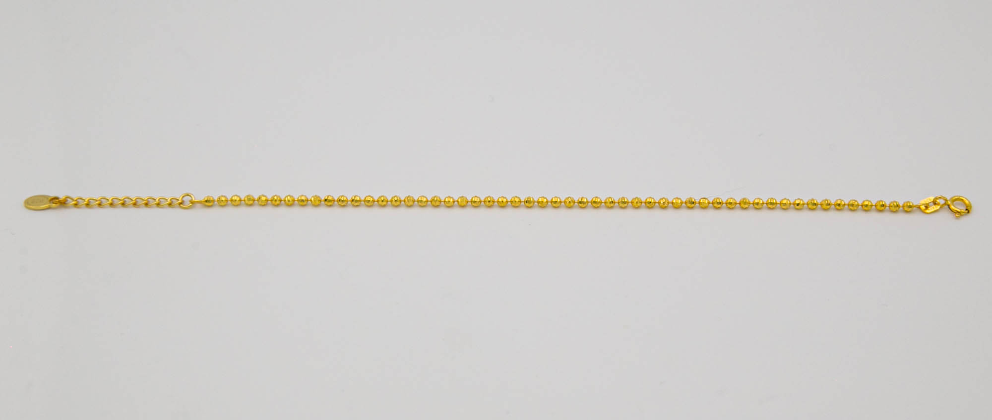 Bracelet - Argent 925 - Bracelet plaqué OR - bracelet boules – Image 6