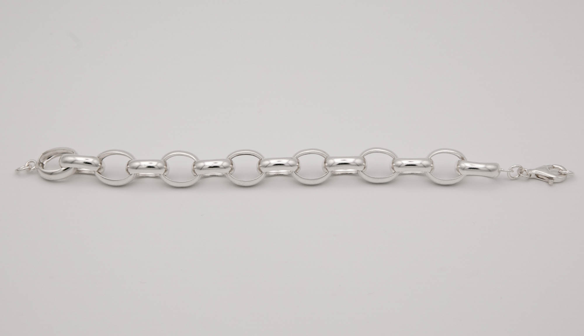 Bracelet - Gourmette - Bracelet grosse maille - Argent 925 - Maille Jaseron – Image 6